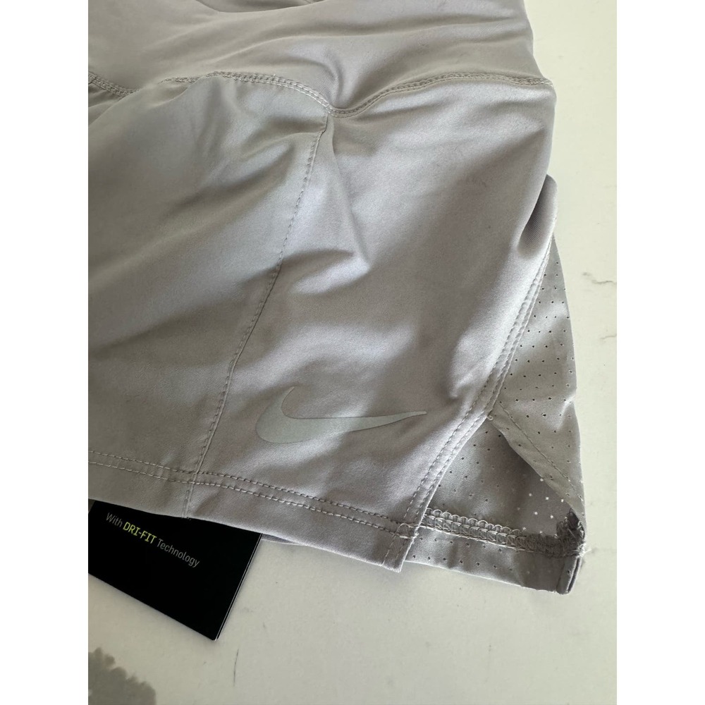 NWT Nike Dri-Fit Shorts Lilac Grey Size Small - Picture 9 of 10